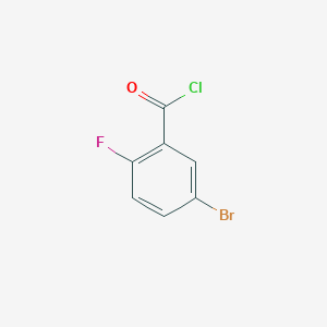 molecular formula C7H3BrClFO B1288994 5-溴-2-氟苯甲酰氯 CAS No. 773140-42-4