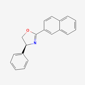 (S)-2-(Naphthalen-2-yl)-4-phenyl-4,5-dihydrooxazole