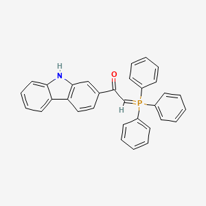 1-(9H-Carbazol-2-yl)-2-(triphenyl-lambda~5~-phosphanylidene)ethan-1-one