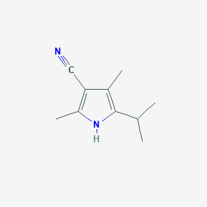 5-Isopropyl-2,4-dimethyl-1H-pyrrole-3-carbonitrile