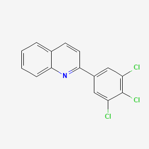 2-(3,4,5-Trichlorophenyl)quinoline