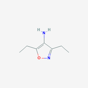 3,5-Diethyl-1,2-oxazol-4-amine