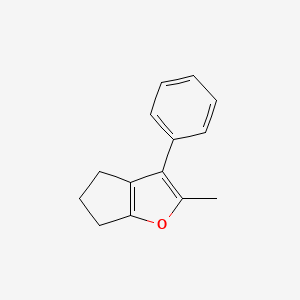 2-Methyl-3-phenyl-5,6-dihydro-4H-cyclopenta[b]furan