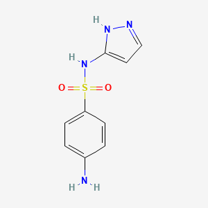 4-Amino-N-(1H-pyrazol-3-yl)benzenesulfonamide