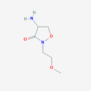 4-Amino-2-(2-methoxyethyl)isoxazolidin-3-one