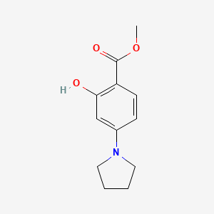 Methyl 2-hydroxy-4-(pyrrolidin-1-yl)benzoate