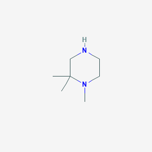 molecular formula C7H16N2 B1289006 1,2,2-三甲基哌嗪 CAS No. 396133-32-7
