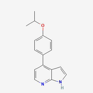 4-(4-Isopropoxy-phenyl)-1h-pyrrolo[2,3-b]pyridine