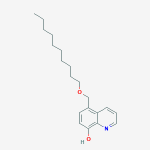 molecular formula C20H29NO2 B12890085 5-((Decyloxy)methyl)quinolin-8-ol CAS No. 112523-52-1