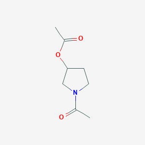 1-Acetylpyrrolidin-3-yl acetate