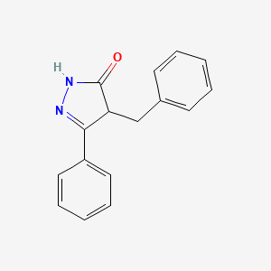 4-Benzyl-3-phenyl-5-pyrazolone