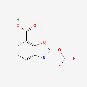 2-(Difluoromethoxy)benzo[d]oxazole-7-carboxylic acid