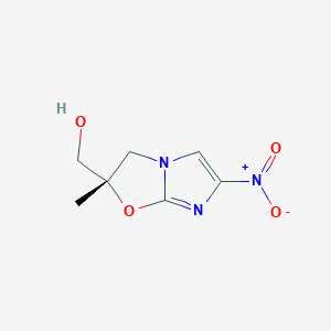 (s)-(2-Methyl-6-nitro-2,3-dihydroimidazo[2,1-b]oxazol-2-yl)methanol