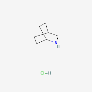 molecular formula C7H14ClN B1289022 2-Azabicyclo[2.2.2]octane hydrochloride CAS No. 5845-15-8