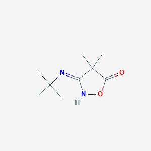 3-(tert-butylamino)-4,4-dimethylisoxazol-5(4H)-one