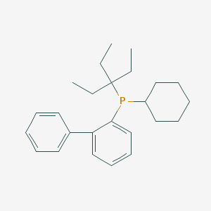 [1,1'-Biphenyl]-2-yl(cyclohexyl)(3-ethylpentan-3-yl)phosphine