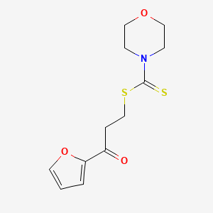 3-(Furan-2-yl)-3-oxopropyl morpholine-4-carbodithioate