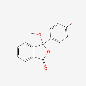 3-(4-Iodophenyl)-3-methoxy-2-benzofuran-1(3H)-one