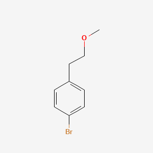 molecular formula C9H11BrO B1289038 1-溴-4-(2-甲氧基乙基)苯 CAS No. 60835-90-7
