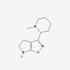 3-(1-methylpiperidin-2-yl)-4,5-dihydro-2H-pyrrolo[3,2-d][1,2]oxazole