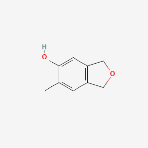 6-Methyl-1,3-dihydro-2-benzofuran-5-ol