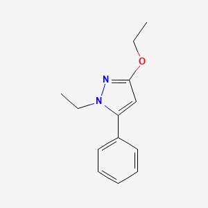 3-Ethoxy-1-ethyl-5-phenyl-1H-pyrazole