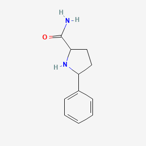 5-Phenylpyrrolidine-2-carboxamide