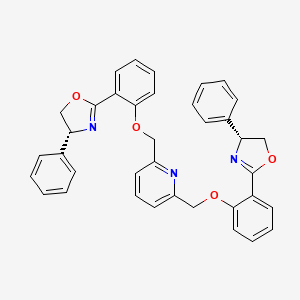 2,6-Bis((2-((R)-4-phenyl-4,5-dihydrooxazol-2-yl)phenoxy)methyl)pyridine