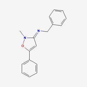 (3E)-N-Benzyl-2-methyl-5-phenyl-1,2-oxazol-3(2H)-imine