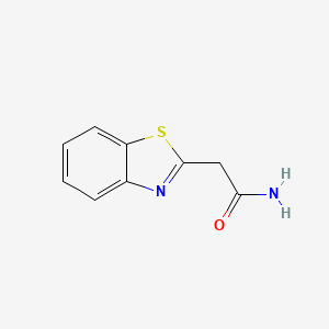 B1289065 2-(1,3-Benzothiazol-2-yl)acetamide CAS No. 51542-41-7