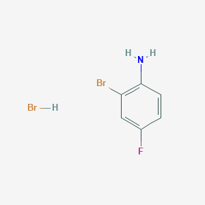 B128907 2-Bromo-4-fluoroaniline hydrobromide CAS No. 146062-89-7