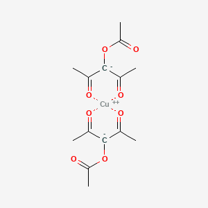 Copper, bis(3-hydroxy-2,4-pentanedionato)-, diacetate