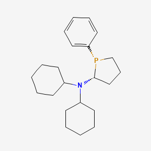 (1S,2R)-N,N-Dicyclohexyl-1-phenylphospholan-2-amine