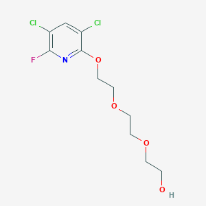 2-(2-(2-((3,5-Dichloro-6-fluoropyridin-2-yl)oxy)ethoxy)ethoxy)ethanol