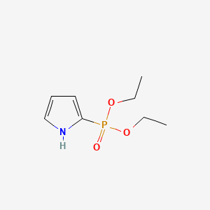 molecular formula C8H14NO3P B12890962 Diethyl 1H-pyrrol-2-ylphosphonate CAS No. 941-24-2