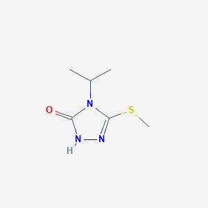 4-Isopropyl-3-(methylthio)-1H-1,2,4-triazol-5(4H)-one