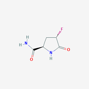 (2R,4S)-4-Fluoro-5-oxopyrrolidine-2-carboxamide