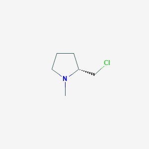 molecular formula C6H12ClN B12891057 (R)-2-(Chloromethyl)-1-methylpyrrolidine 