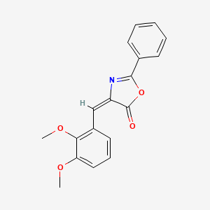 4-(2,3-Dimethoxybenzylidene)-2-phenyloxazol-5(4H)-one