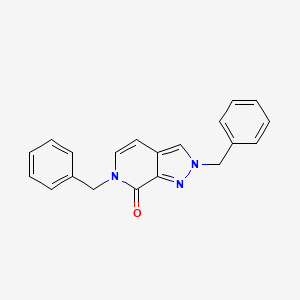 2,6-Dibenzyl-2,6-dihydro-7H-pyrazolo[3,4-c]pyridin-7-one