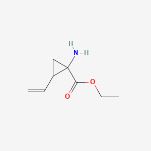 B1289117 Ethyl 1-amino-2-vinylcyclopropanecarboxylate CAS No. 787548-29-2