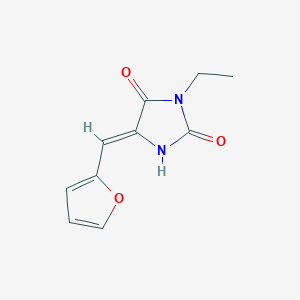 3-Ethyl-5-(furan-2-ylmethylene)imidazolidine-2,4-dione