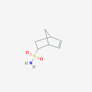 molecular formula C7H11NO2S B1289123 Bicyclo[2.2.1]hept-5-ene-2-sulfonamide CAS No. 7167-08-0
