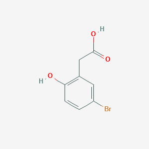 B1289130 2-(5-Bromo-2-hydroxyphenyl)acetic acid CAS No. 38692-72-7