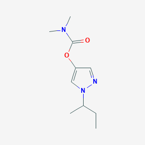 1-(sec-butyl)-1H-pyrazol-4-yl dimethylcarbamate