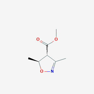 (4R,5S)-Methyl 3,5-dimethyl-4,5-dihydroisoxazole-4-carboxylate