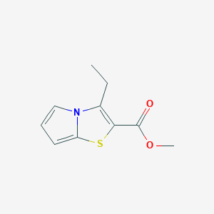 Methyl 3-ethylpyrrolo[2,1-b]thiazole-2-carboxylate