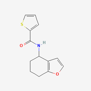 N-(4,5,6,7-Tetrahydrobenzofuran-4-yl)thiophene-2-carboxamide