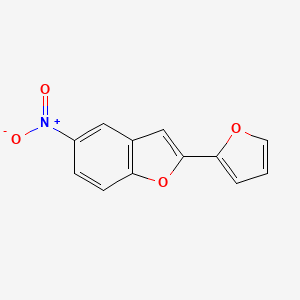 2-(Furan-2-yl)-5-nitro-1-benzofuran