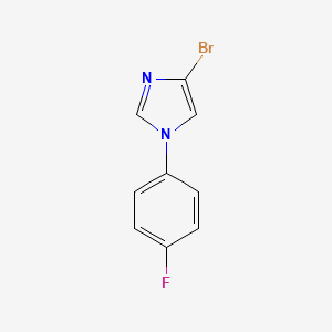 B1289156 4-Bromo-1-(4-fluorophenyl)-1H-imidazole CAS No. 623577-59-3